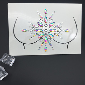 Ody ewelry-pegatinas <span class=keywords><strong>de</strong></span> joyería para pezones, pegatinas <span class=keywords><strong>de</strong></span> joyería <span class=keywords><strong>de</strong></span> cristal - Product Image 5