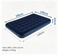 Lit gonflable convertible moderne pour l'extérieur, tente de camping, matelas pneumatique pour la chambre à coucher