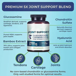 OEM เสริมสร้างความหนาแน่นของ<span class=keywords><strong>กระดูก</strong></span> บำ<span class=keywords><strong>รุ</strong></span><span class=keywords><strong>ง</strong></span><span class=keywords><strong>ข้อ</strong></span>ต่อ กลูโคซามีน คอนดรอยติน บรรเทาอาการปวด<span class=keywords><strong>เข่า</strong></span> สำหรับผู้ใหญ่ - Product Image 6