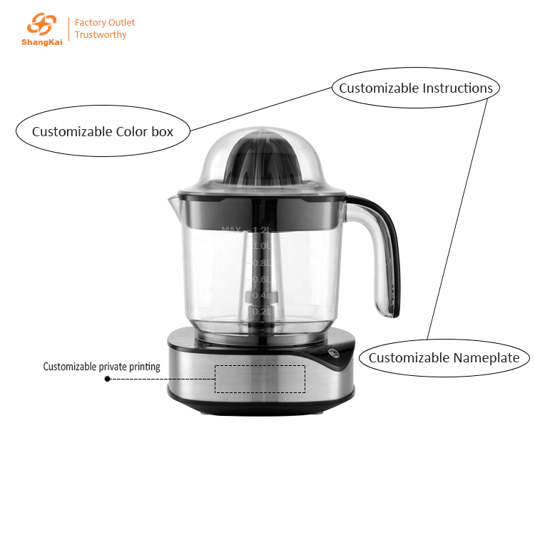 Kitchen Appliance Stainless steel Fruit Squeezer 40W Electric Press Orange Juicer Citrus