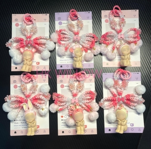 Original custom Sonny angel keychain is suitable for SMISKI Sonny Angel Blind Box mobile phone <b>chain</b> set customization clothing - Product Image 3