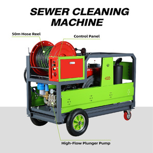 Thanh 150 áp lực cao Máy giặt hệ thống thoát nước và cống ống làm sạch máy giặt máy bay phản lực nước NẠO VÉT máy - Product Image 4