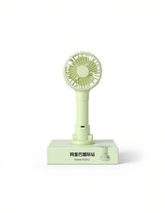 Ventilateur de table Bieota 7-9,9 pouces, moteur DC, batterie rechargeable, commande mécanique portable, trois vitesses, hauteur réglable, usage domestique - Product Image 1