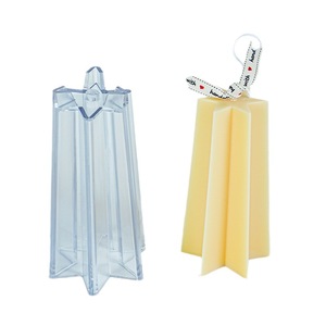 Zeshoekige Ster Toren Diy Plastic Mal Voor Aromatherapie Kaars Handgemaakte Boter Lamp Cadeau Voor Halloween Kerstversiering - Product Image 5