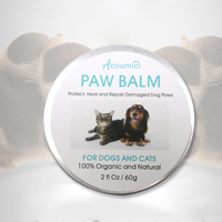 2024 Offre Spéciale chien chat bio patte baume maison naturel lissage confortable produit pour guérit les réparations endommagées pattes d'animaux domestiques