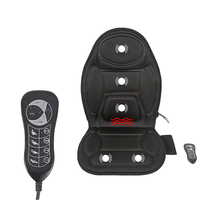 Coussin de massage 3D complet pour siège de voiture avec chaleur infrarouge et pétrissage shiatsu Chaise arrière 3D 5/7/9 moteurs