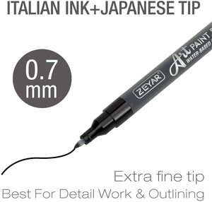 Personalizzazione pennarello per vernice acrilica 64 colori pennarello per vernice Set di pennino in Nylon <span class=keywords><strong>punta</strong></span> Extra <span class=keywords><strong>punta</strong></span> per vernice a base d'acqua - Product Image 3