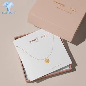 Boîte à bijoux de luxe personnalisée avec logo, en papier, pour bracelets et colliers, ensemble complet avec tiroir coulissant - Product Image 6
