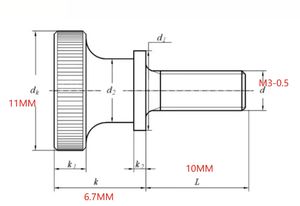 Tornillo de Cabeza de Botón de Acero al Carbono Zincado LeGood, Rosca M3, Longitud de 10 mm, GB834 - Product Image 5