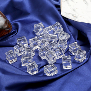 Selens hautement Transparent simuler photographie accessoire glaçons artificiels accessoires écrasés pour fruits Cola Champagne bière Whisky - Product Image 4