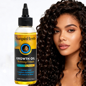 Aceite de Romero para el Crecimiento del Cabello Afro, Tratamiento para el Cuero Cabelludo, Hidratante, Reparador, Anti-Rotura, Marca Privada, Suministro al por Mayor - Product Image 1