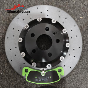 <span class=keywords><strong>Dischi</strong></span> <span class=keywords><strong>Freno</strong></span> in Ceramica con Rotore in Fibra di Carbonio CCB al Carburo di Silicio, Sostitutivi per <span class=keywords><strong>Dischi</strong></span> in Acciaio per <span class=keywords><strong>BMW</strong></span> X5 G05 Xdrive35I <span class=keywords><strong>E46</strong></span> 330I F15 X3 F10 M5 - Product Image 2