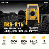 Station totale TopTech TKS R15 à prix compétitif, télémètres sans réflecteur, instruments de mesure, stations totales pour la topographie