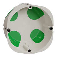 Boîtier 1 position IMT35034W, bornier à vis, PP, IP40, blanc, adapté à la simplicité, série IMT 88 mm x 84 mm de large x 47 mm