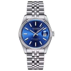 Montre mécanique pour homme CADISEN, montre automatique de marque haut de gamme, montre en acier inoxydable étanche pour homme, Relogio Masculino - Product Image 5
