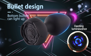 เครื่องสั่นสำหรับผู้หญิงและผู้ชายของเล่นทางทวารหนักแบบไร้สาย - Product Image 3