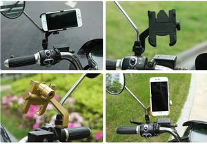 Support de téléphone portable <span class=keywords><strong>Rechargeable</strong></span> pour vélo, moto, pouces - Product Image 5