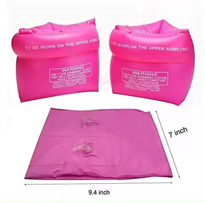 Thời Trang Nổi PVC Cánh Tay Tay Áo Cho Inflatable An Toàn Cho Trẻ Em Và Người Lớn Gấp Đào Tạo Bơi Cánh Tay Ống - Product Image 2