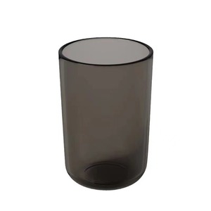 Taza desechable de plástico transparente para cepillo de dientes y enjuague bucal para almacenamiento de accesorios de baño - Product Image 1