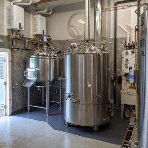 6Bbl Beer Mash Tun 3 Vessels Brewhouse Automatic Control Pressure Beer Machine Brewery Set Micro Brewing Machine - Product Image 4