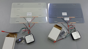 Pellicola Intelligente PDLC per Copertura Targa Auto, Non Adesiva, <span class=keywords><strong>Protezione</strong></span> della Privacy per Targhe Automobilistiche - Product Image 5