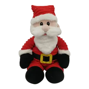 Großhandel Custom Soft Stuffed Plüsch tier 10 Zoll Weihnachten Santa Claus