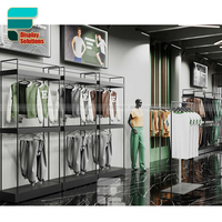 Nouveaux supports d'affichage de décoration personnalisés pour magasin de vêtements présentoir de vêtements présentoirs pour vêtements
