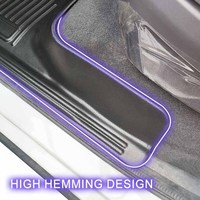 KQD Fabricant de premier plan Nouveau produit Tapis de voiture 5d 6d 7d 8d 9d Utilisé pour BAO JUN E100 2017 et suivants