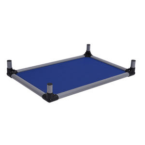 Yalong, venta al por mayor, moda, rectángulo, fibra de plástico de aluminio, impermeable, lavable, cama elevada para perros PB016 L/102*68,5*15cm grande - Product Image 3
