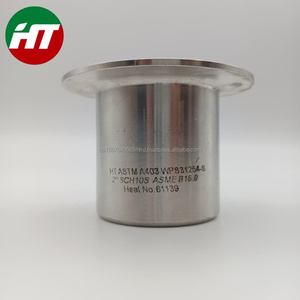 Incoloy อุปกรณ์เชื่อมท่อปลายท่อ800ht 45 90 180องศาข้อศอกไร้รอยต่อ - Product Image 6