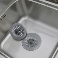 Filtre à cheveux de douche moderne, bouchon anti-obstruction, attrape-cheveux, caoutchouc TPR, couvercle de drain de sol de salle de bain, passoire d'évier de cuisine, bouchon d'égout
