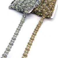 Strass en acrylique transparent AB, garniture en plastique, bande décorative, bande bon marché en forme de larme, chaussures, sacs, vêtements, textiles de maison, accessoires