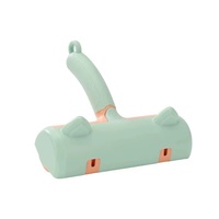 Nouvelle Brosse de Toilettage Pliable et Portable pour Animaux, Élimination des Poils, Faible Bruit, Écologique, Efficacité Instantanée, Poignée Ergonomique en ABS