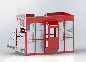 Equipo de construcción económico, elevador eléctrico de construcción, 2ton, 150M de altura SC200/200 - Product Image 4