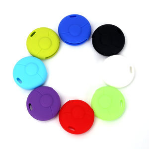 <span class=keywords><strong>Precio</strong></span> de fábrica Venta caliente Anti Drop Round Silicone Smart 1 Button Car Key Cover - Product Image 6