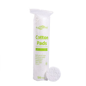 Tampons nettoyants démaquillants lavables en <span class=keywords><strong>coton</strong></span> bambou biologique jetables OEM écologiques pour le visage - Product Image 1