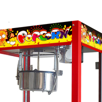 Machine à Popcorn Professionnelle de Haute Qualité, Électrique, Automatique, Industrielle, Commerciale, pour Popcorn au Caramel Sucré