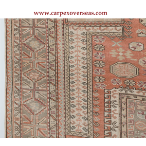 Beau tapis Oushak antimicrobien confortable de taille personnalisée en laine nouée à la main pour la maison salon tapis et ensembles antidérapants - Product Image 3