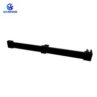 Barre de support en verre pour porte de douche sans cadre à tige réglable, prix direct usine, pour salle de bain