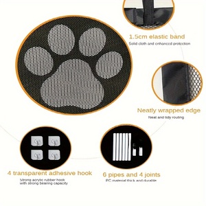 Portable Dog Net Doors, Dog Isolation Nets and Dog Safety Fences and Non Perforated Pet Supplies to Ensure Pet Safety - Product Image 2