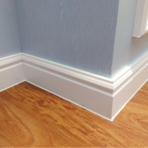 <span class=keywords><strong>Plinthe</strong></span> de sol en PVC résistante à l'eau, durable et écologique pour salle de bain, escalier, salle de sport, installation facile - Product Image 1