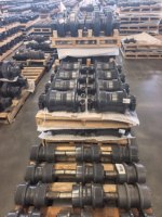 Rouleau supérieur de remplacement pour excavatrice 163-4143 pour chenilles CAT 312 320 308CR, pièces de rechange pour train de roulement, pièces XCMG CAT