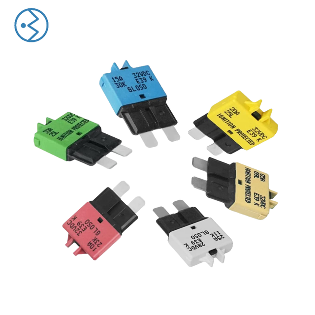 ANDU AD Model Automotive 3A-30A 32VDC Plastic Low Breaking Vehicle Fuse-Non-resettable Manual Reset Fuse-ATO Medium-sized