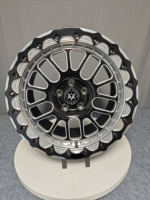 Jantes forgées légères Viaol 17x10J 18x9J PCD 5x114.3 5x120 5x130 style Beadlock pour la compétition, la course de dragster et le tuning