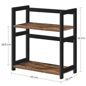 <span class=keywords><strong>Étagère</strong></span> <span class=keywords><strong>à</strong></span> <span class=keywords><strong>épices</strong></span> <span class=keywords><strong>à</strong></span> 2 niveaux, organisateur de comptoir pour cuisine, salle <span class=keywords><strong>à</strong></span> manger, bureau, <span class=keywords><strong>étagère</strong></span> <span class=keywords><strong>à</strong></span> <span class=keywords><strong>épices</strong></span> rotative vintage marron et noir - Product Image 4