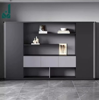 Bureau de direction moderne de luxe, table de bureau pour PDG, bureau en forme de L, fabricant de mobilier de bureau