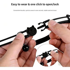 Collar GPS para mascotas, rastreador para gatos, negro, resistente al agua, Bluetooth, seguimiento en tiempo real, compatible con Apple Find My, solo iOS - Product Image 5