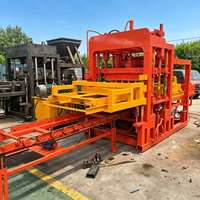 Machine semi-automatique de fabrication de blocs de terre compressée, machine de moulage hydraulique pour briques de terre emboîtables