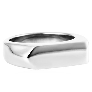 Anillo de flecha geométrica para hombre de Yunnique, de acero dorado, negro, liso, joyería, regalo, anillos de moda - Product Image 3