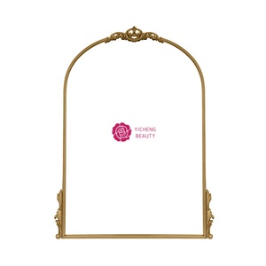 Miroir encadré en <span class=keywords><strong>bois</strong></span> de style baroque antique Yicheng, décoration d'intérieur de luxe, miroir pour <span class=keywords><strong>cheminée</strong></span>, miroir de style français pour salon - Product Image 6